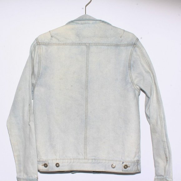 Vintage Late 1990s Early 2000s Stone-Washed Denim Jacket-EXCELLENT CONDITION!! - Picture 3 of 5